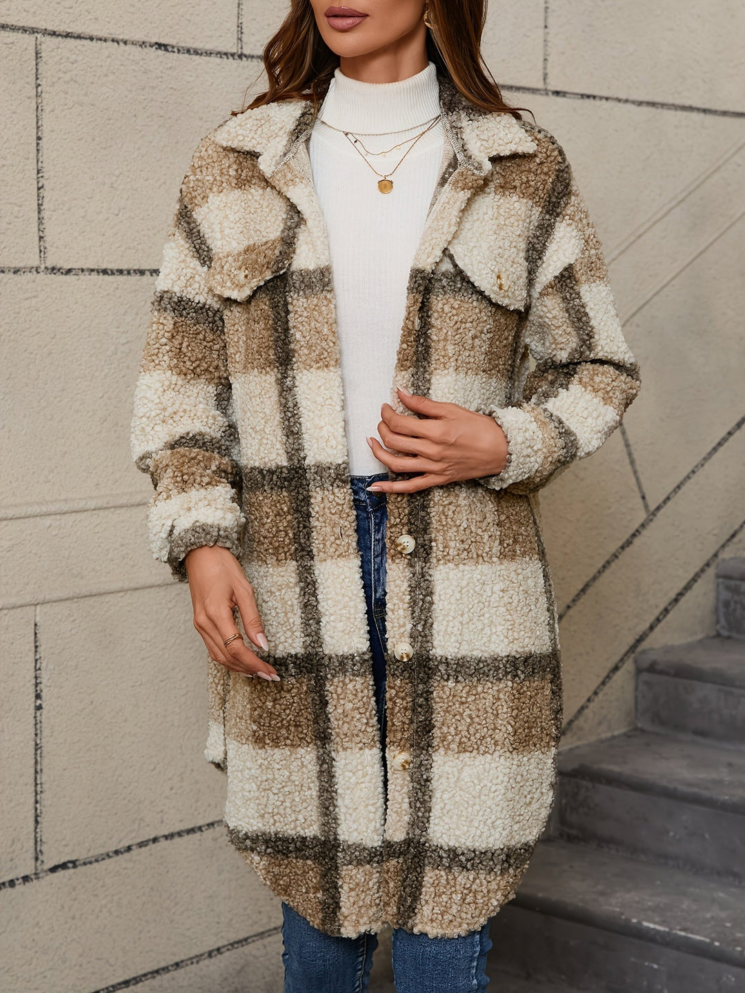 Amara | Soft Plush Jacket