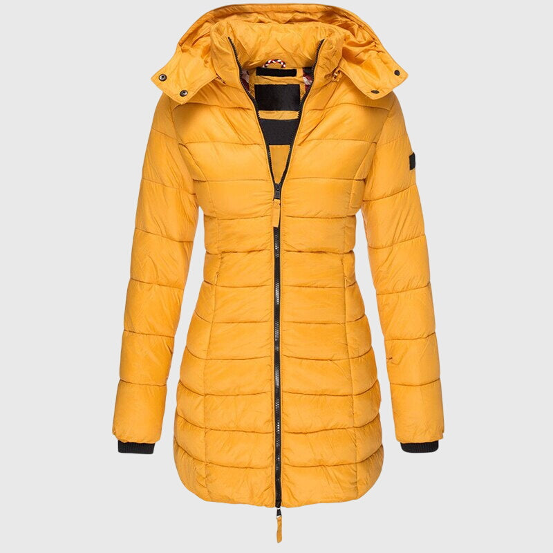 Leticia | Chaqueta larga de plumón