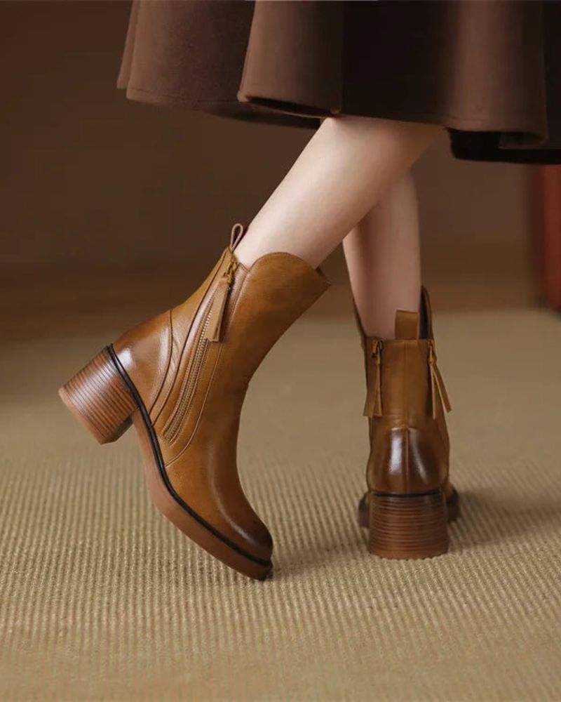 Valeria™ | Botas con un tacón cómodo - elegantes y atemporales