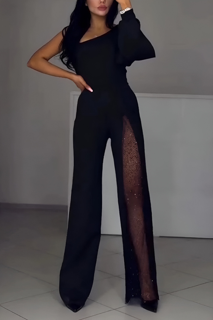 VALERIA – MONO ELEGANTE DE PIERNA ANCHA PARA MUJER