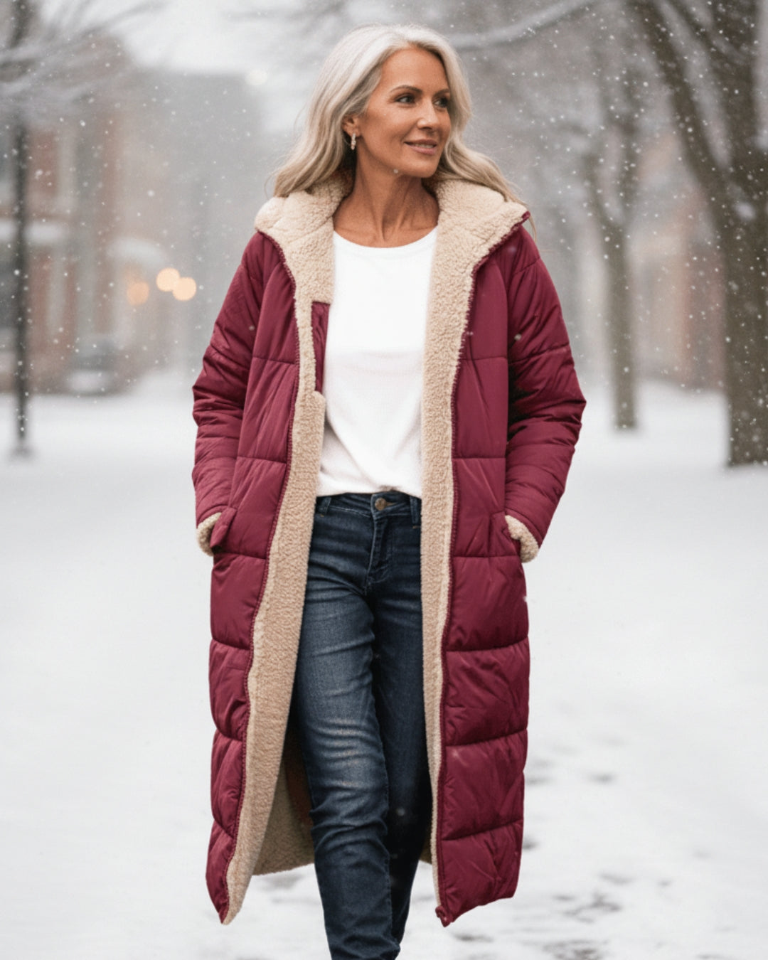Abrigo de Invierno Sherpa