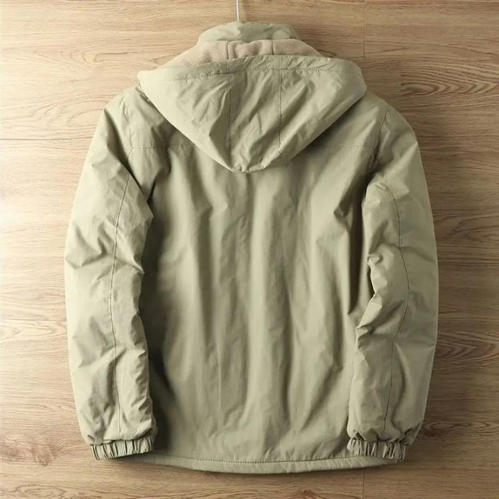 Linton | Abrigo de Invierno Impermeable con Forro de Forro Polar
