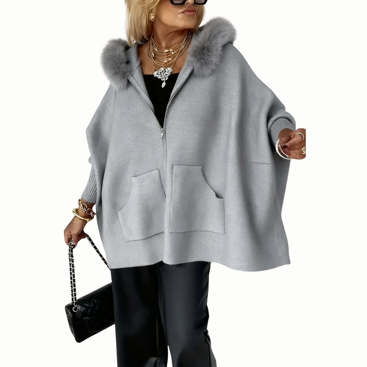 Martina – Abrigo Elegante de Invierno con Capucha