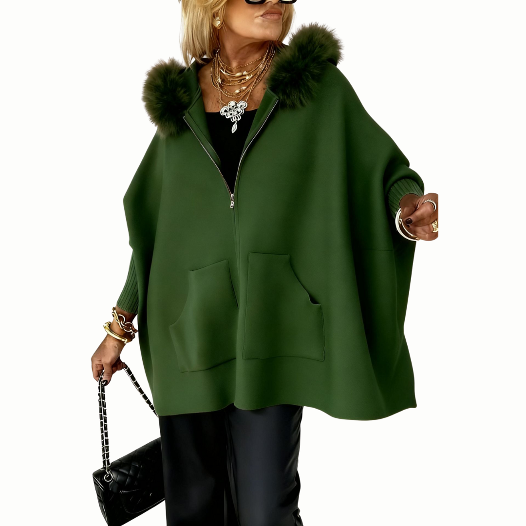Martina – Abrigo Elegante de Invierno con Capucha