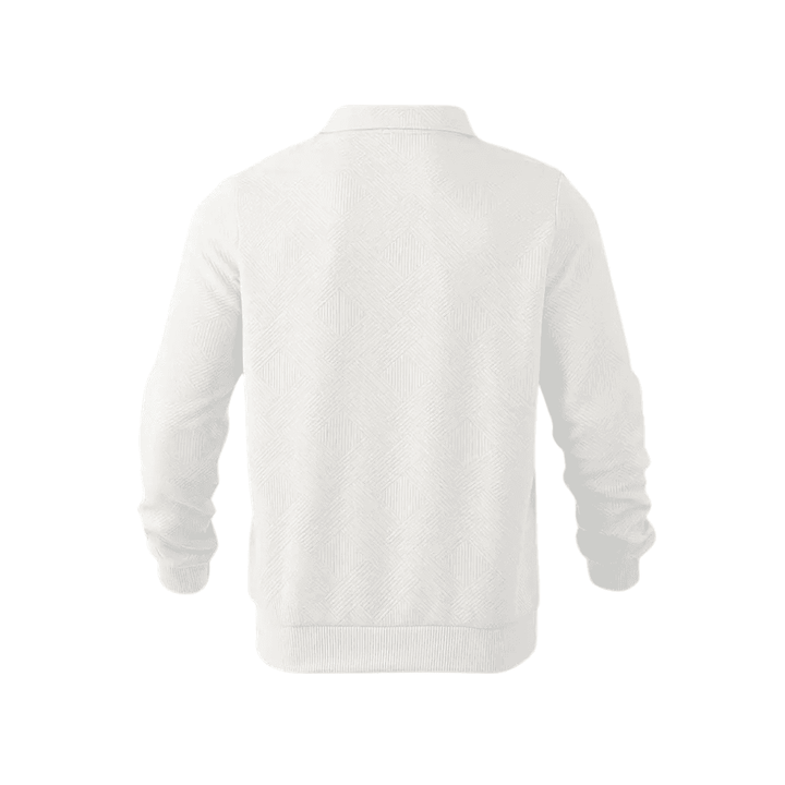 Fuego | Suéter de cremallera con diseño estampado