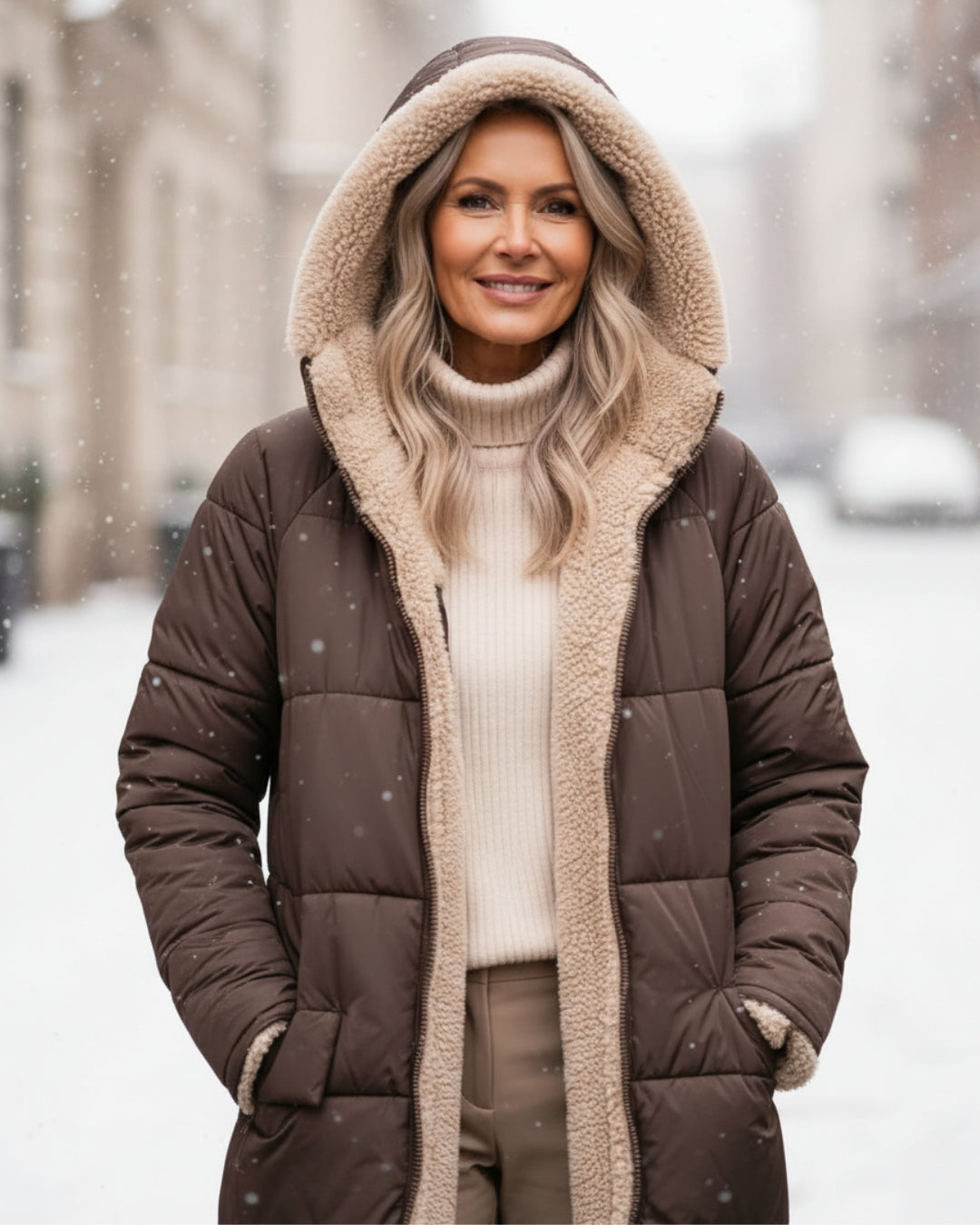 Abrigo de Invierno Sherpa