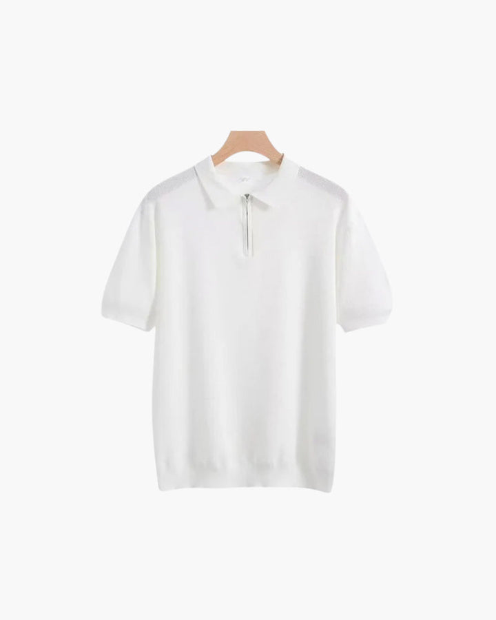 Hierro | Polo con cremallera