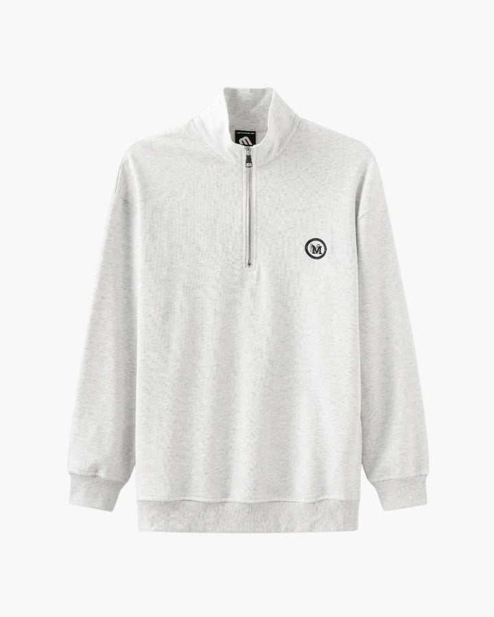 Duna | Sudadera de Algodón con Cierre de Cremallera