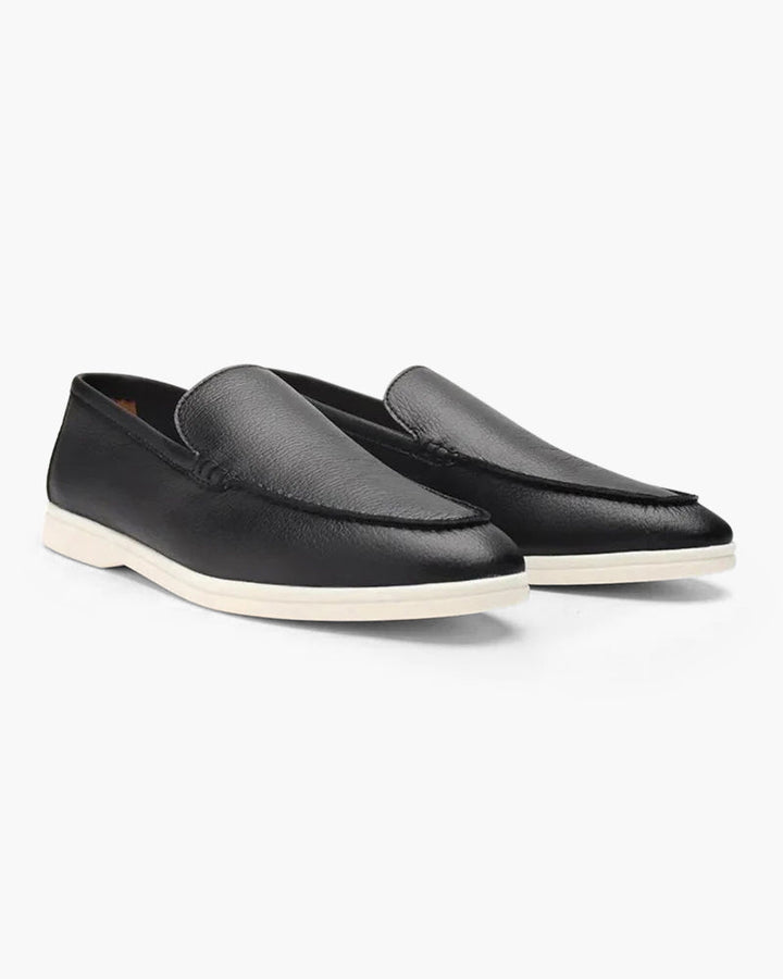 Nácar | Mocasines de Cuero de Vaca