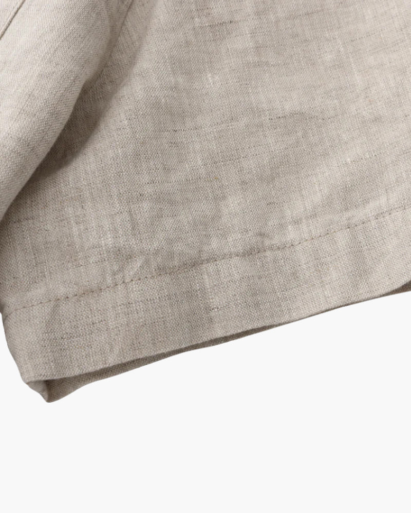 Melila | Camisa de Lino de Manga Corta