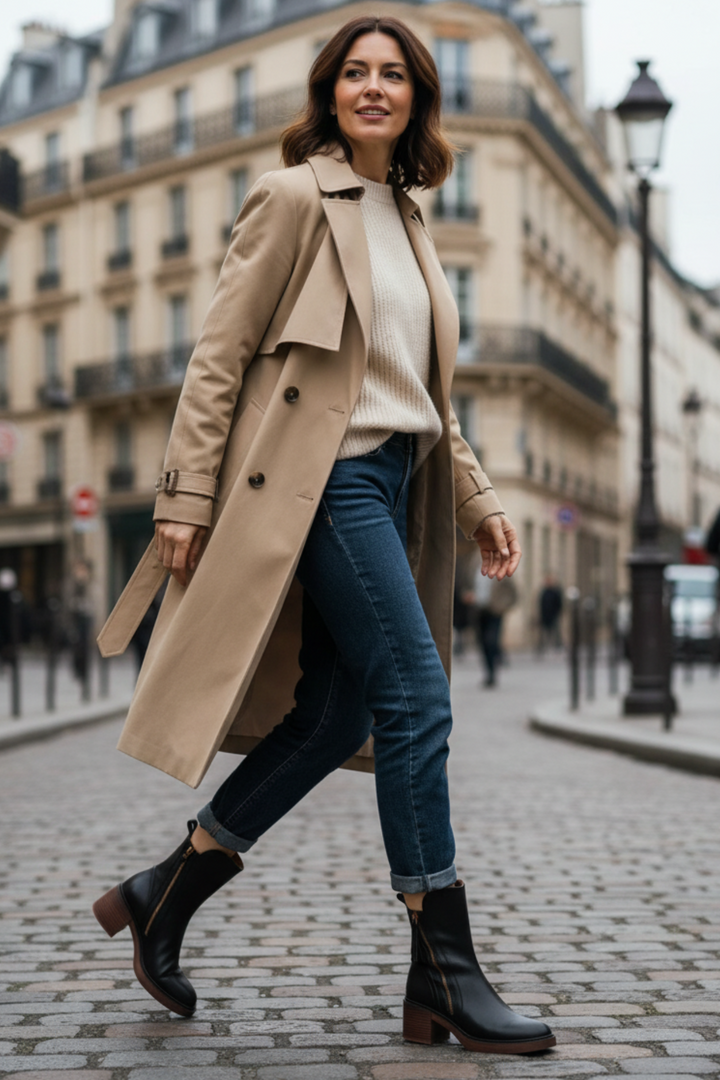 Valeria™ | Botas con un tacón cómodo - elegantes y atemporales