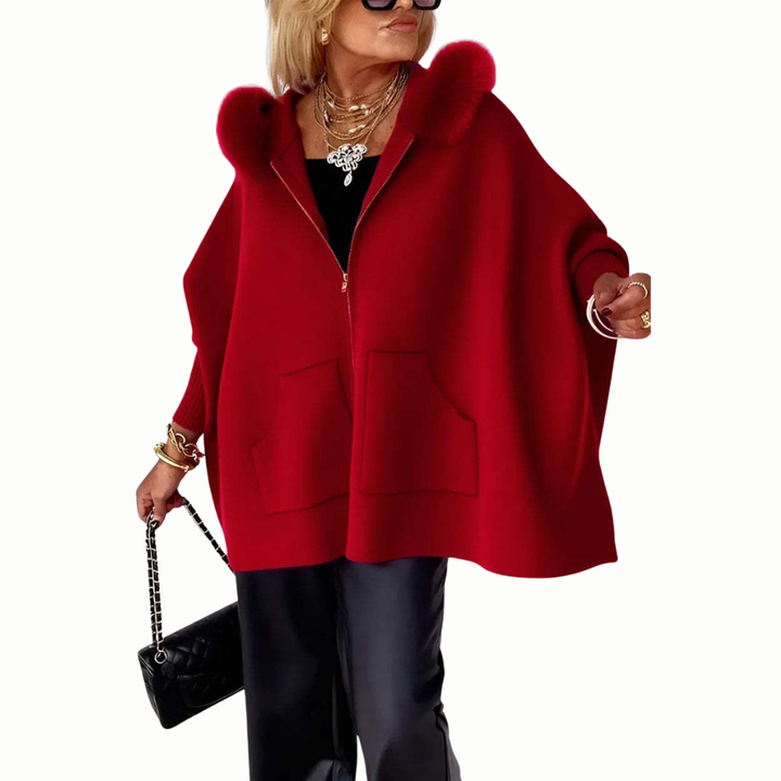 Martina – Abrigo Elegante de Invierno con Capucha
