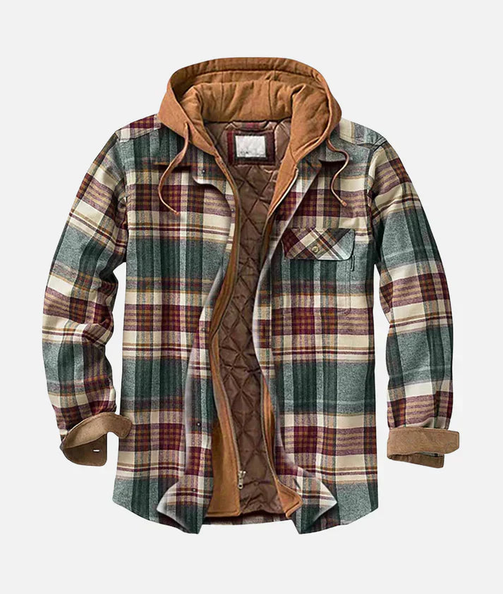 Montaro™ | Chaleco de patchwork con estampado de cuadros