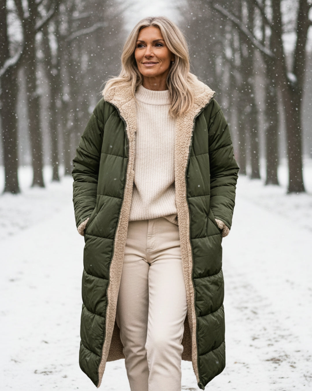 Abrigo de Invierno Sherpa