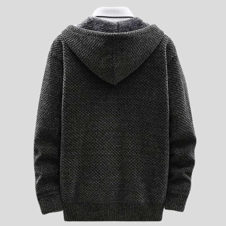 Lorent™ | Hoodie de punto térmica premium