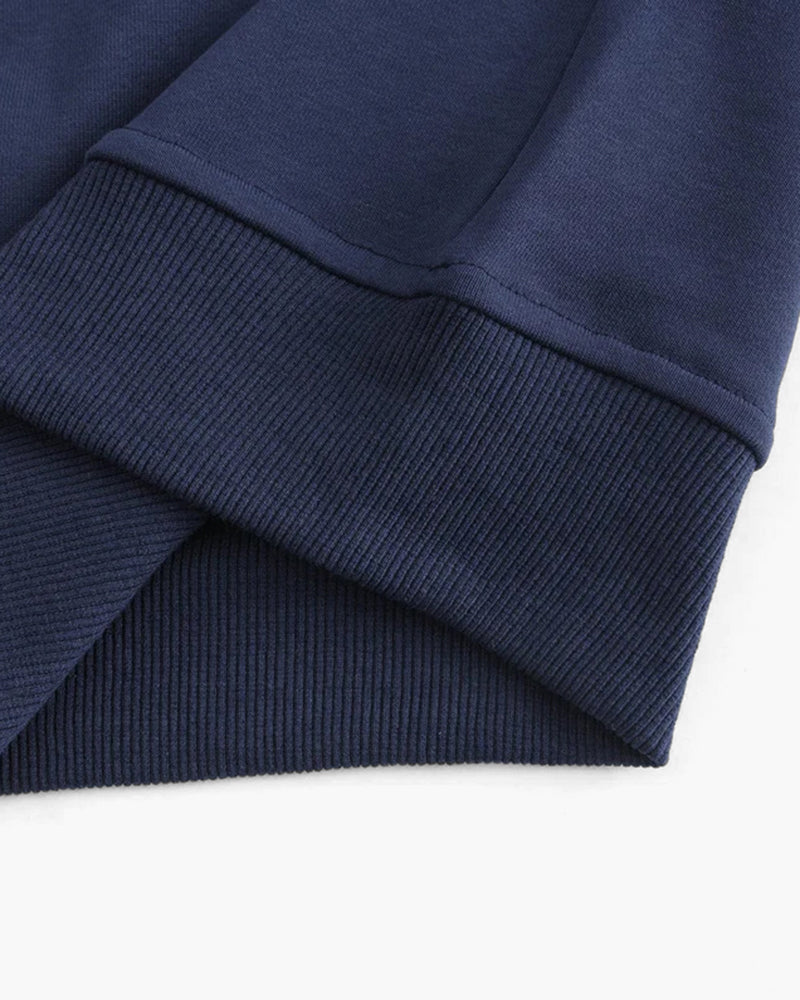 Duna | Sudadera de Algodón con Cierre de Cremallera
