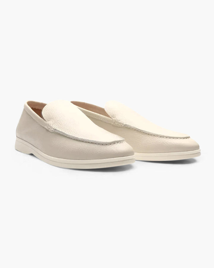 Nácar | Mocasines de Cuero de Vaca