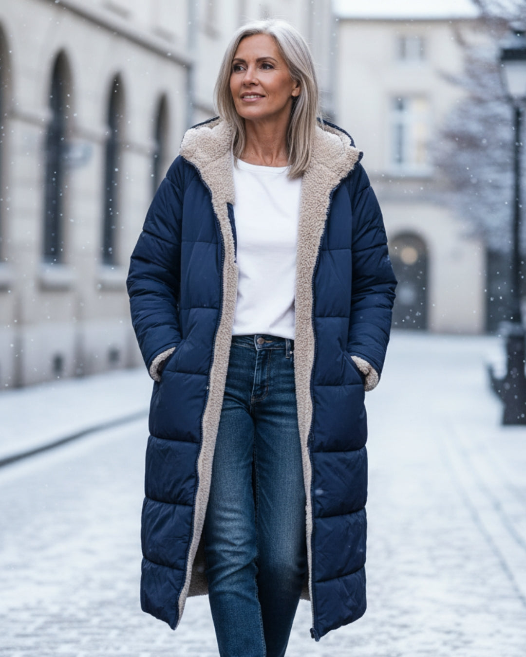 Abrigo de Invierno Sherpa