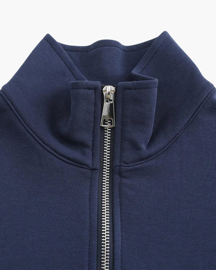 Duna | Sudadera de Algodón con Cierre de Cremallera