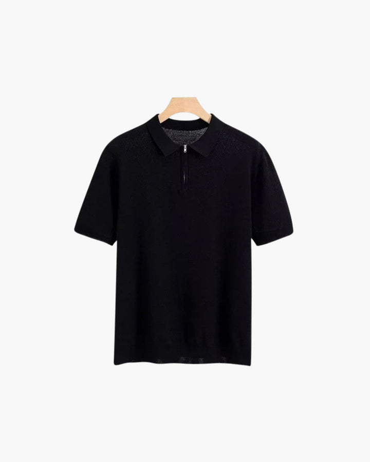Hierro | Polo con cremallera