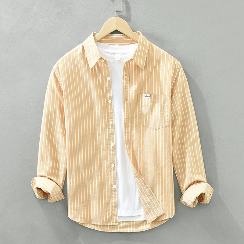 Héctor | Camisa de rayas con elegancia versátil