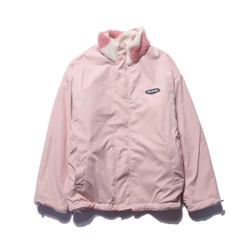 Azalea | Chaqueta Reversible con Corazones