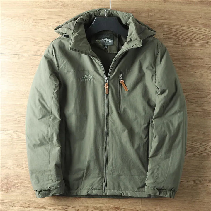 Linton | Abrigo de Invierno Impermeable con Forro de Forro Polar