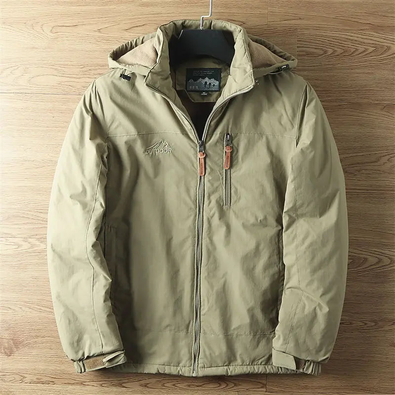Linton | Abrigo de Invierno Impermeable con Forro de Forro Polar