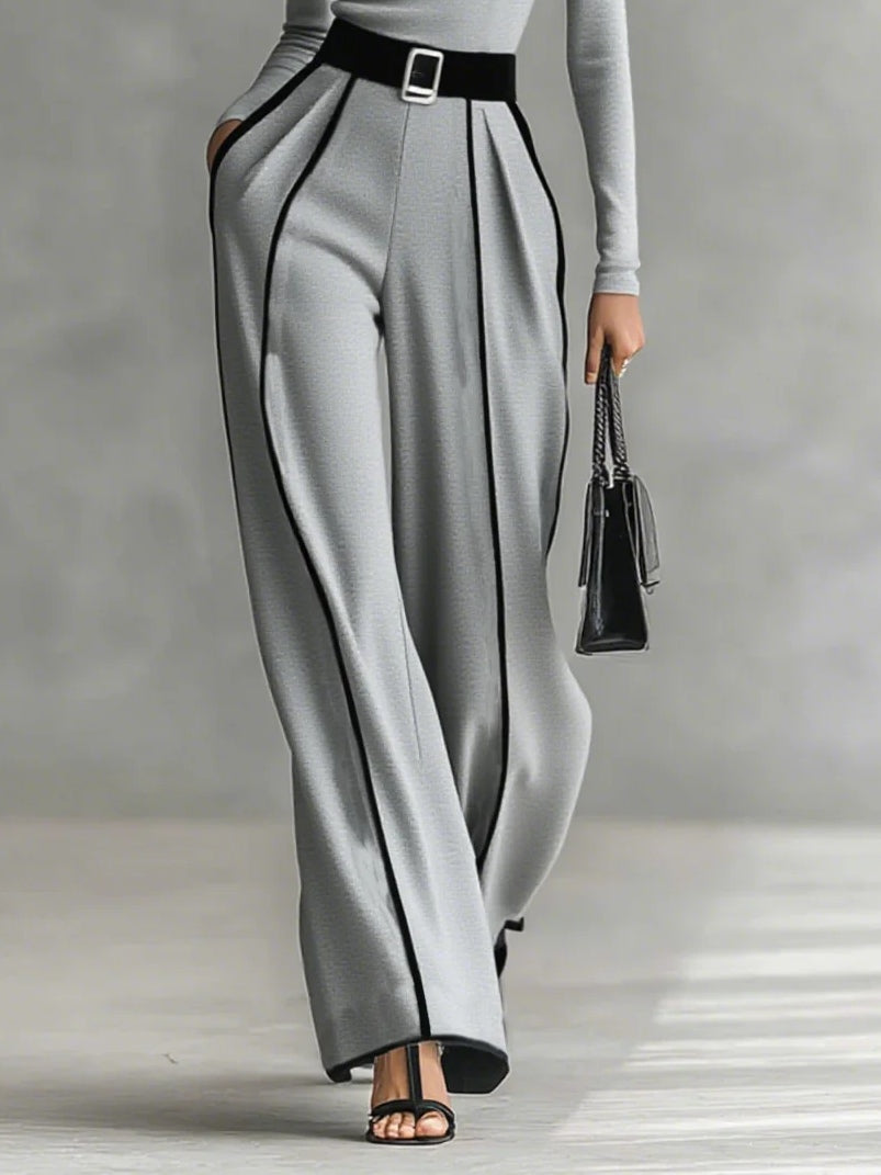 Emma™ | Chic High-Neck Two-Piece Ensemble