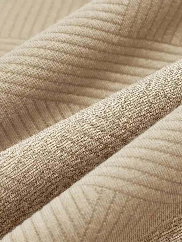 Fuego | Suéter de cremallera con diseño estampado