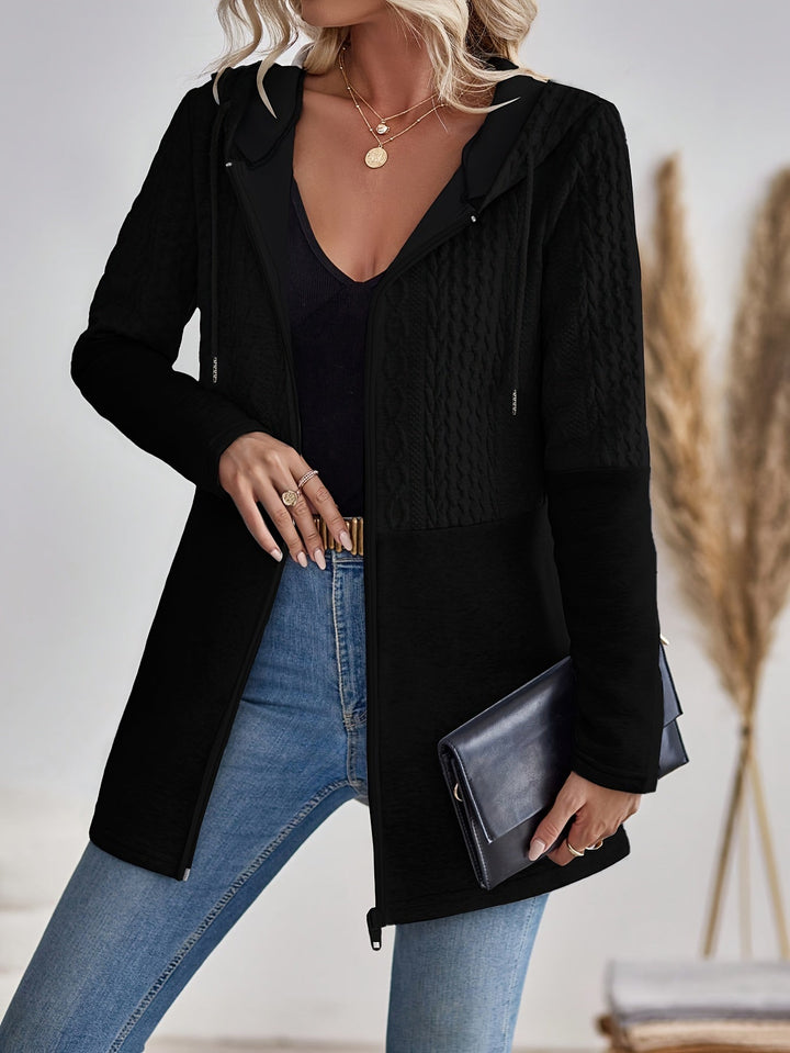 Valentina | Knitted Zip Hoodie