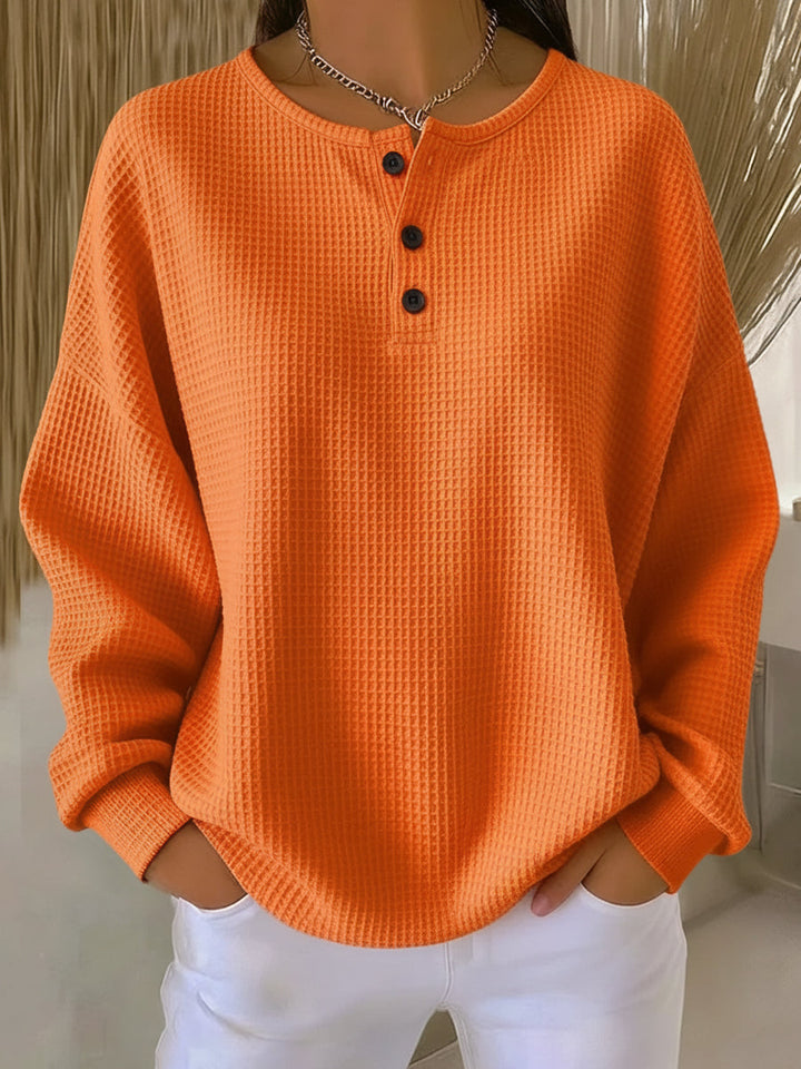 ANNA™ | STYLISH SWEATSHIRT WITH COLLAR