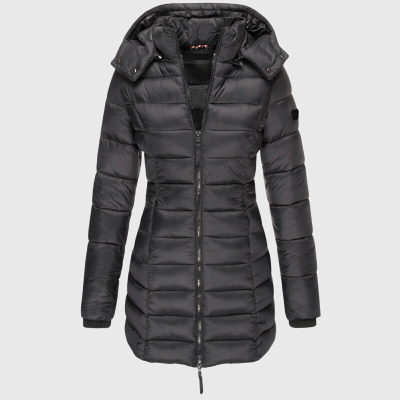 Leticia | Chaqueta larga de plumón