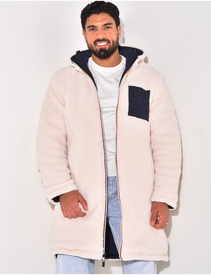 Lorenzo | Chaqueta larga reversible con forro térmico
