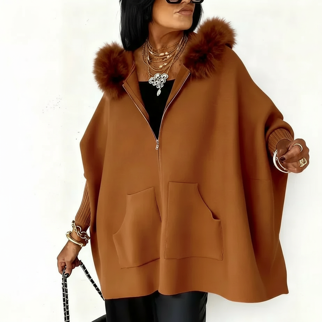 Martina – Abrigo Elegante de Invierno con Capucha