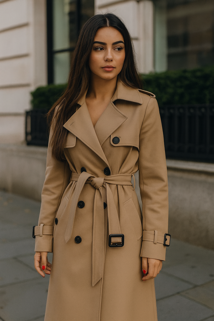Hailey™ | Gabardina clásica