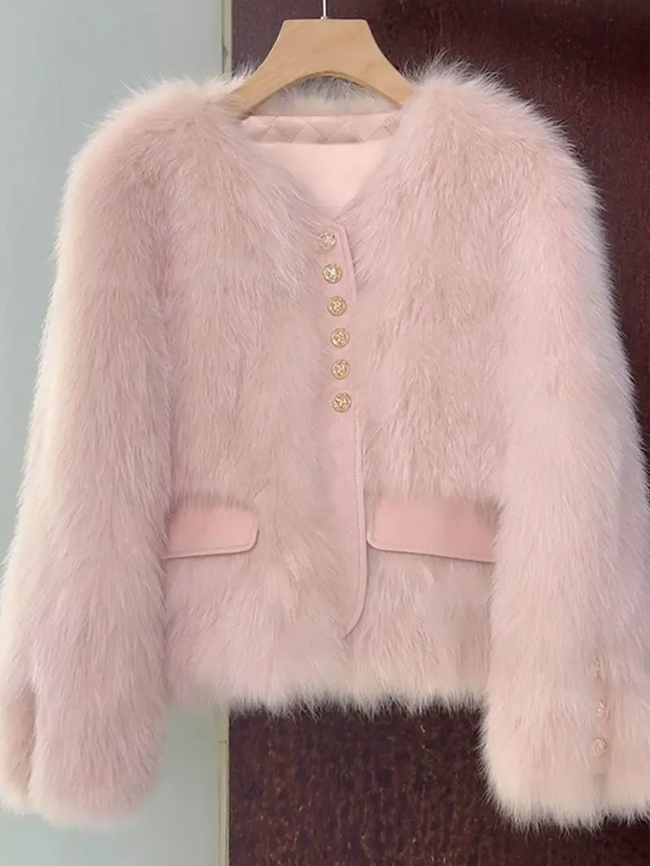 Aurelia Luxe Faux Fur Jacket