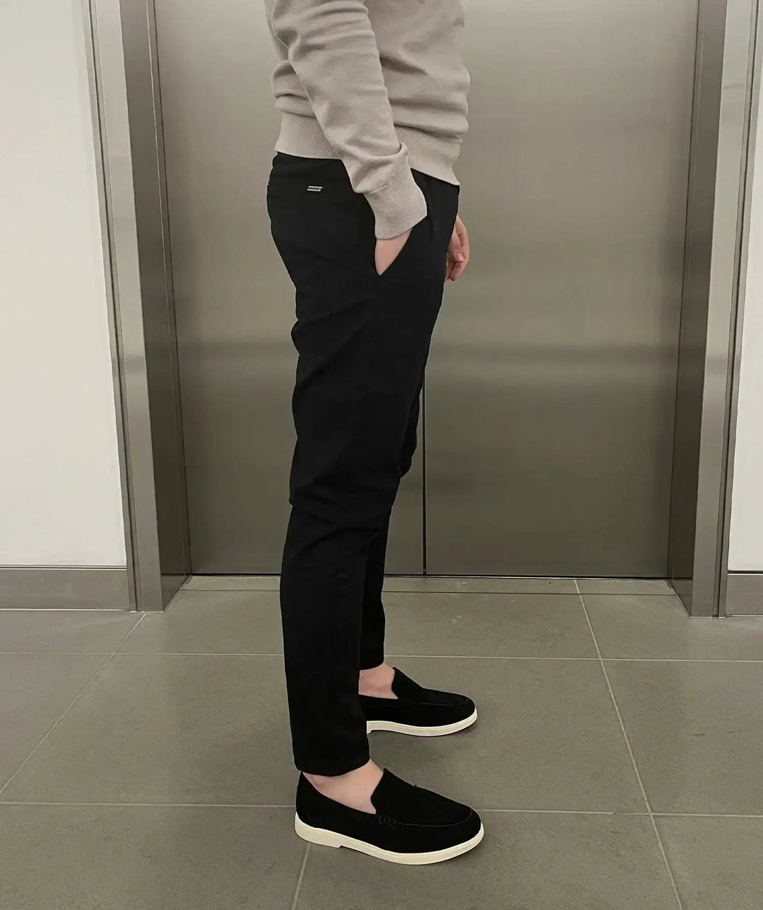Jerez | Chino elásticos slim de lujo